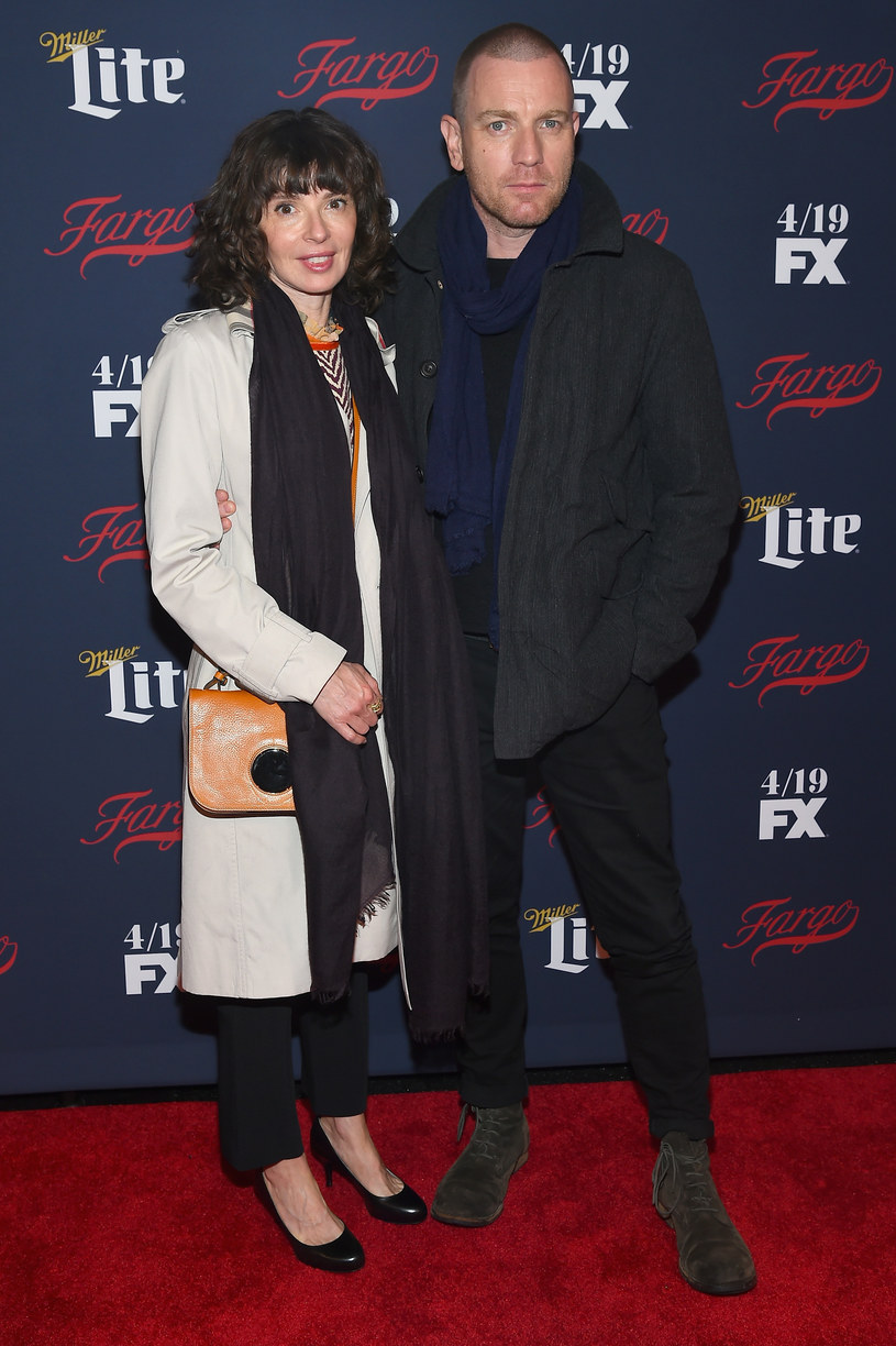 Ewan McGregor z żoną Eve Mavrakis /Ben Gabbe /Getty Images