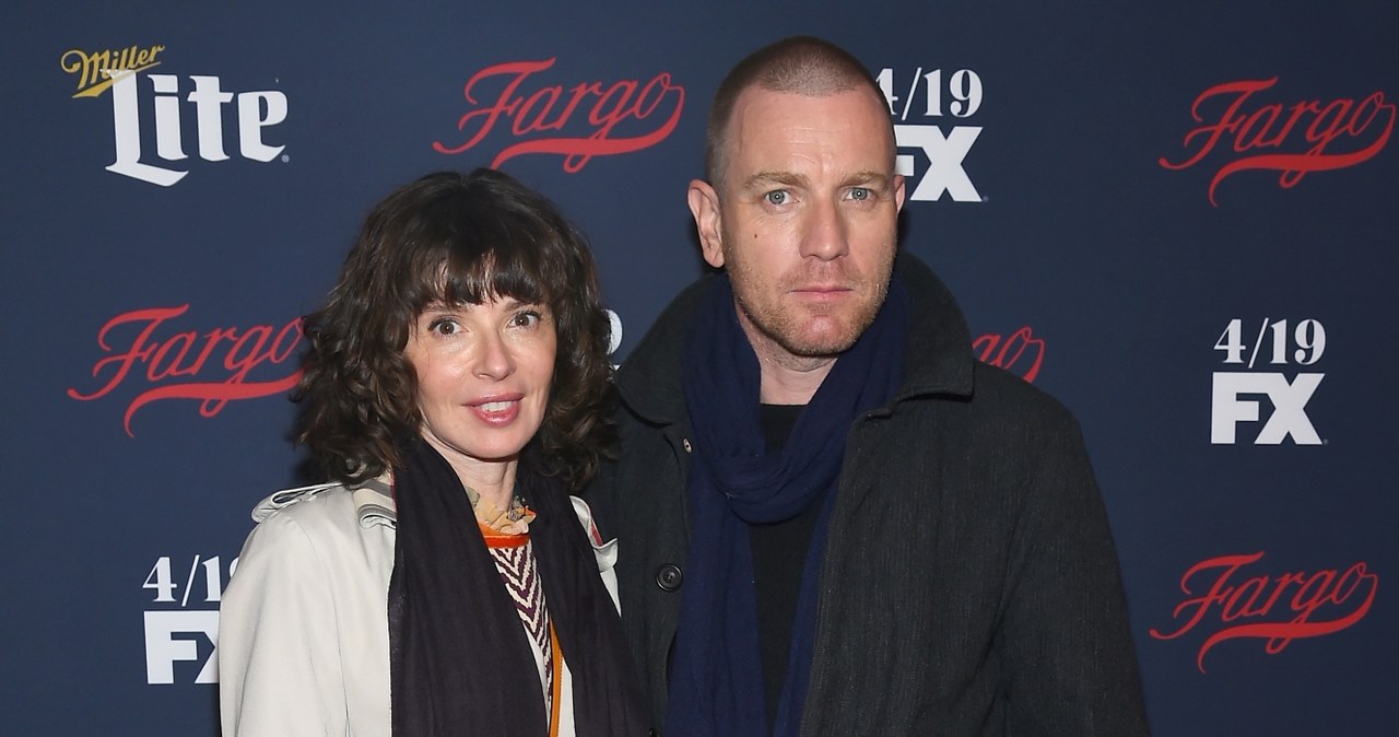 Ewan McGregor z żoną Eve Mavrakis /Ben Gabbe /Getty Images