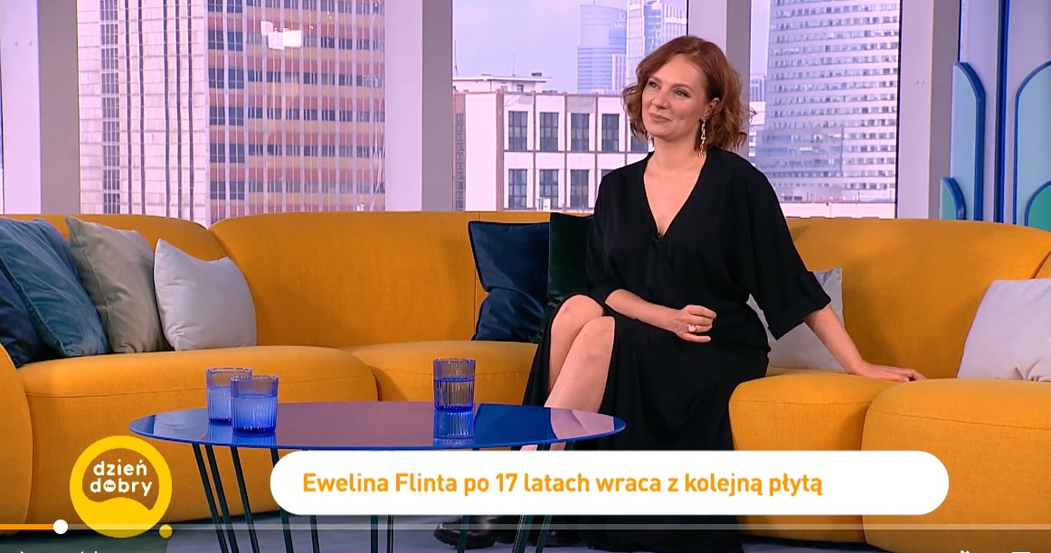 Ewelina Flinta w "Dzień dobry TVN" /screen z "Dzień Dobry TVN" /TVN