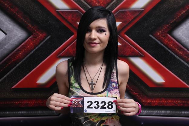 Ewelina Lisowska na castingu do "X Factor" /TVN