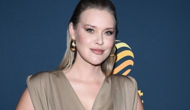 Ewelina Ruckgaber w stylu boho na prezentacji ramówki Polsatu