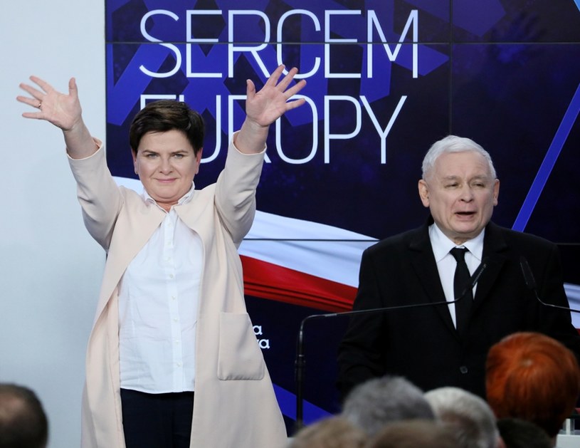 Exit poll: Beata Szydło zdobyła mandat europosła /Piotr Molecki /East News