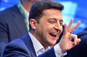 Exit poll: Wołodymyr Zełenski wygrywa wybory na prezydenta Ukrainy