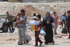 Exodus mieszkańców Mosulu 