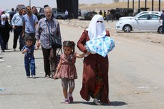 Exodus mieszkańców Mosulu 