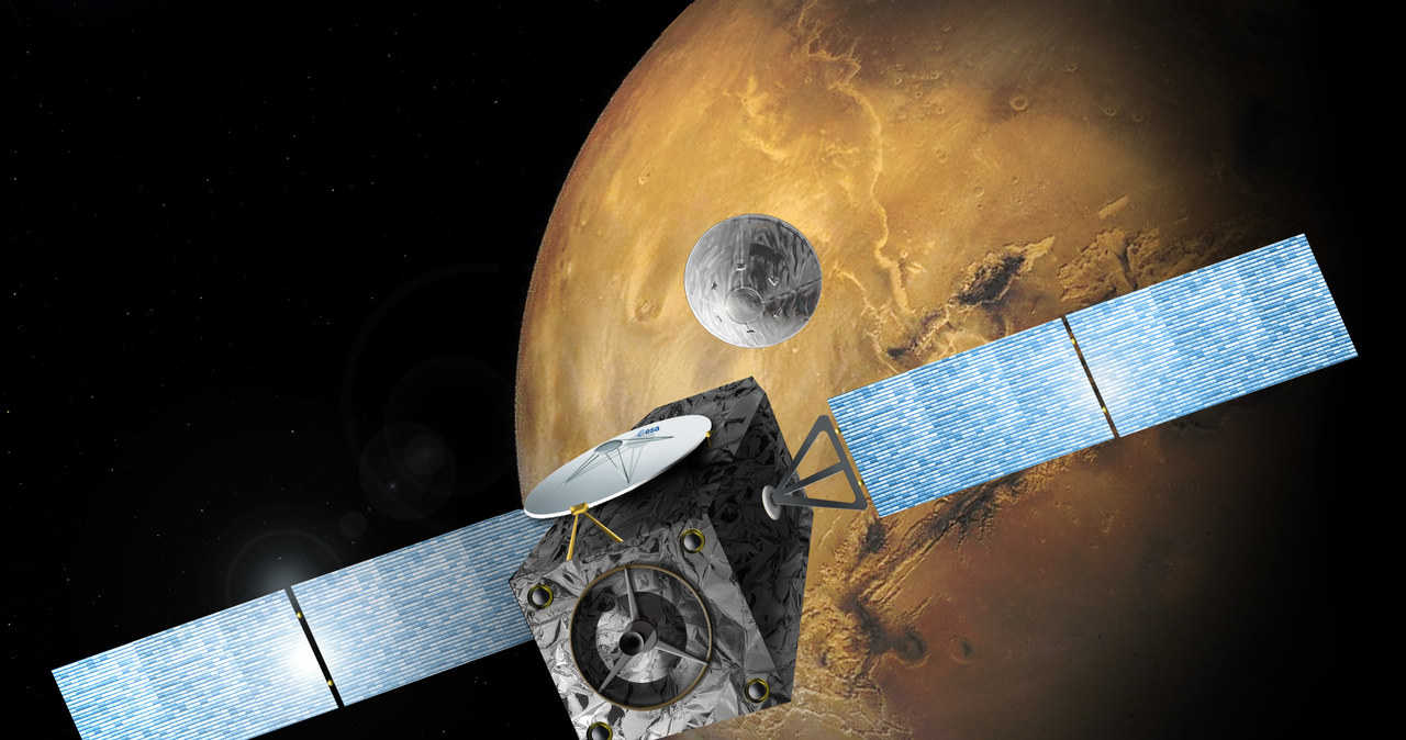 ExoMars2016 - Misja poszukowania śladów życia na Marsie. Fot. ESA /materiały prasowe