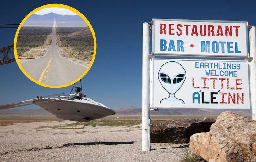Extraterrestrial Highway czyli Pozaziemska Autostrada to legendarne miejsce dla badaczy UFO /archiwum prywatne