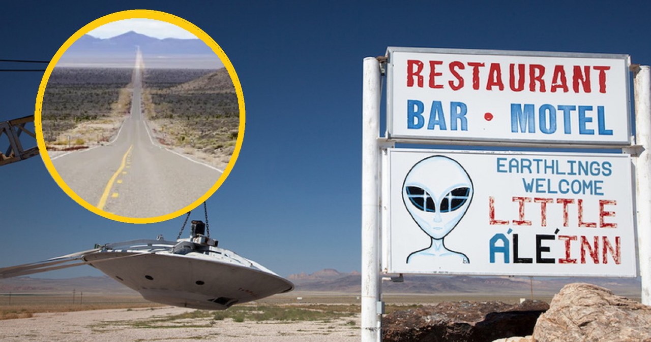 Extraterrestrial Highway czyli Pozaziemska Autostrada to legendarne miejsce dla badaczy UFO /archiwum prywatne