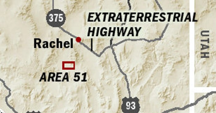 Extraterrestrial Highway ma długość 157,71 kilometrów i wiedzie głównie przez teren pustyni Nevada /archiwum prywatne