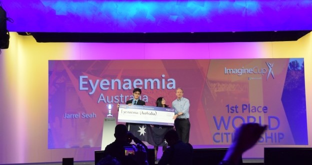 EYENAEMIA - zwycięzcy Microsoft Imagine Cup 2014 /INTERIA.PL