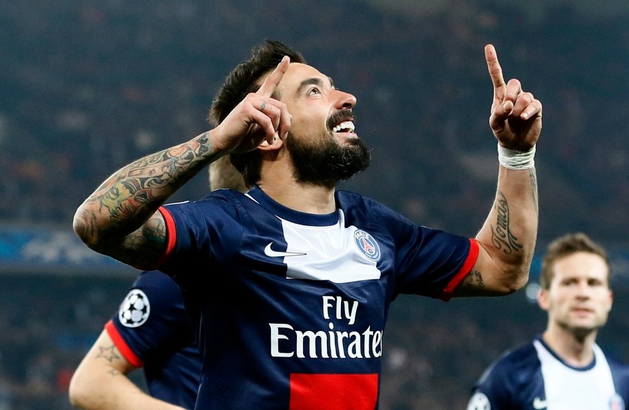 Ezequiel Lavezzi /IAN LANGSDON /PAP/EPA