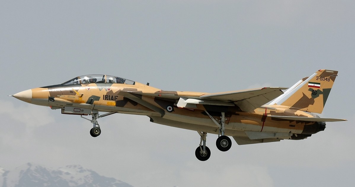 F-14 w barwach lotnictwa Iranu /Shahram Sharifi /Wikimedia