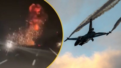 F-16 rozbił się podczas lotu szkoleniowego. Katastrofa w Turcji