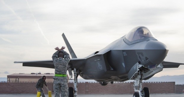 F-35. Fot. U.S. Air Force photo/Lawrence Cresp /materiały prasowe