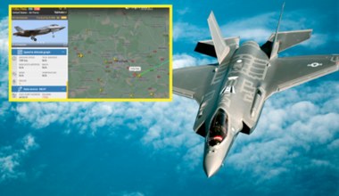 F-35 pojawił się na FlightRadarze. Latał nad Polską