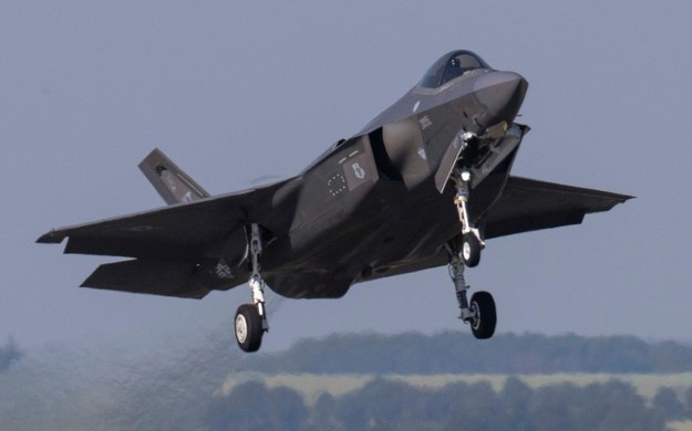 F-35 w U.S. Air Base Spangdahlem w Niemczech na zdjęciu ilustracyjnym / BORIS ROESSLER /PAP/DPA