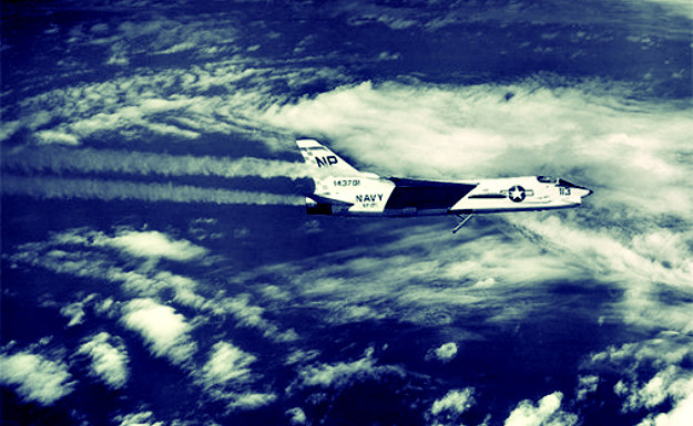 F-8 pilotowany przez Rankina zawiódł go w najważniejszym momencie... /materiały prasowe