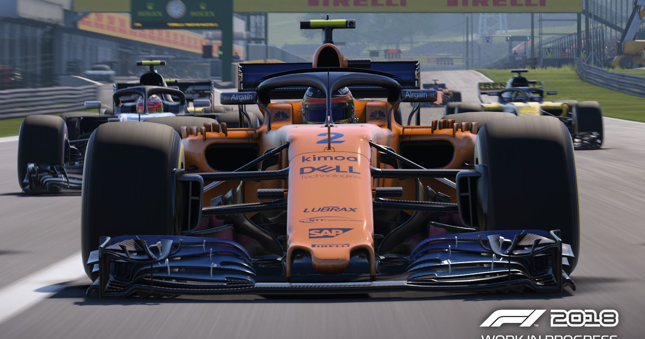 F1 2018 /materiały prasowe