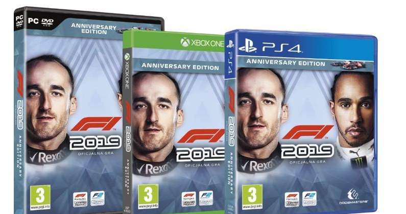 F1 2019 z Robertem Kubicą na okładce /materiały prasowe