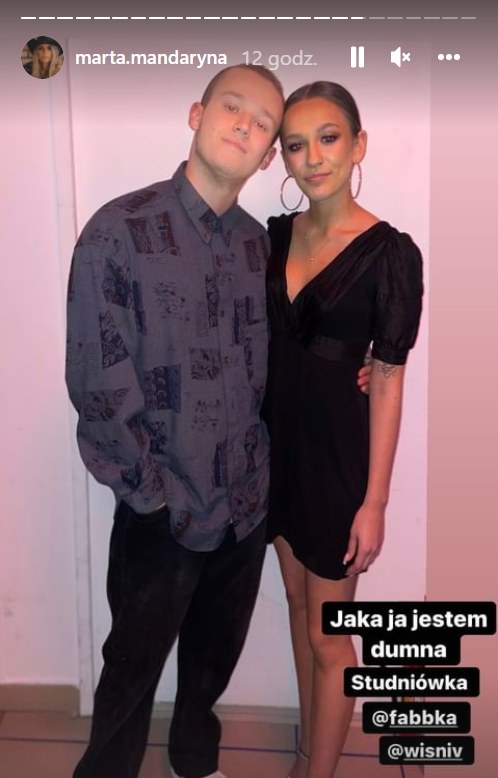 Fabienne pozowała z bratem Xavierem /Instagram