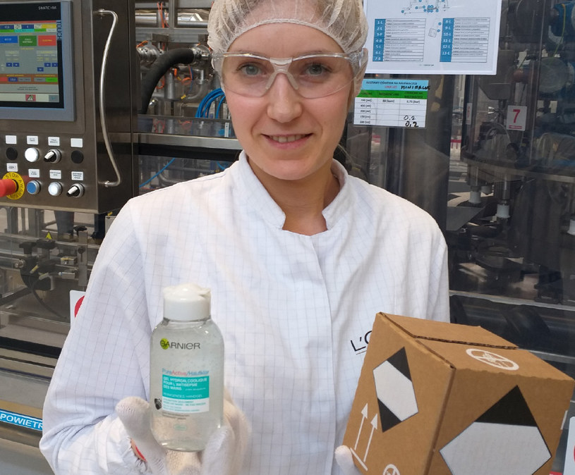 . Fabryka L’Oréal Warsaw Plant wyprodukuje specjalny produkt marki Garnier: żel do higieny i sanityzacji rąk /materiały prasowe