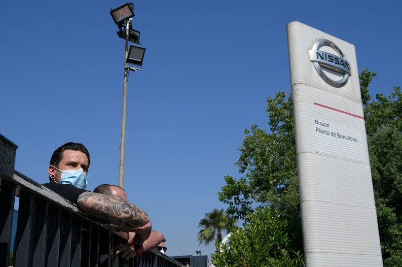 Fabryka Nissana w Barcelonie dzisiaj... /AFP
