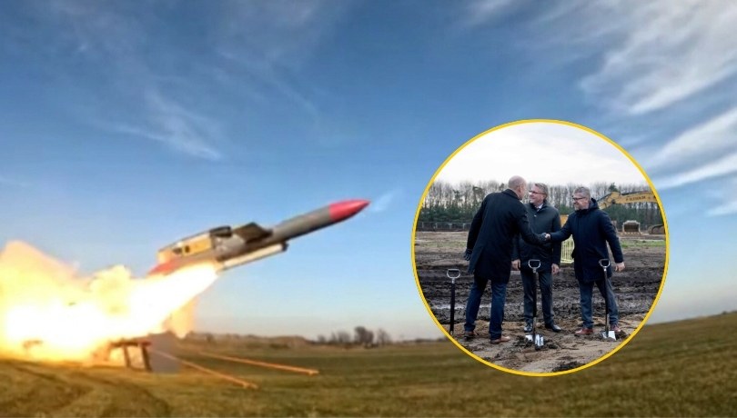 Fabryka paliwa dla ukraińskich rakiet powstanie w Danii /Bo Amstrup/Ritzau Scanpix/AFP/Handout/ZN.UA /East News