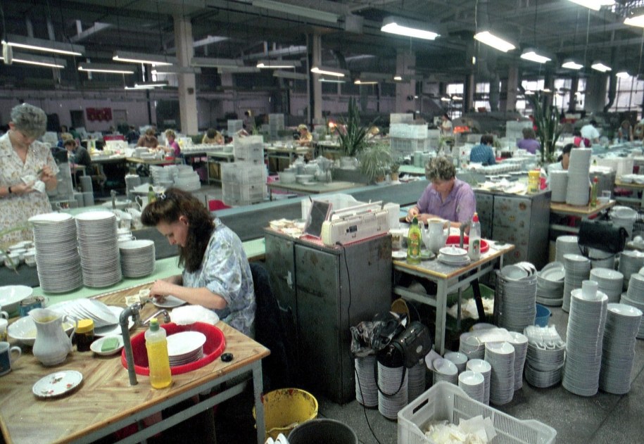 Fabryka porcelany /Adam Hawałej /PAP