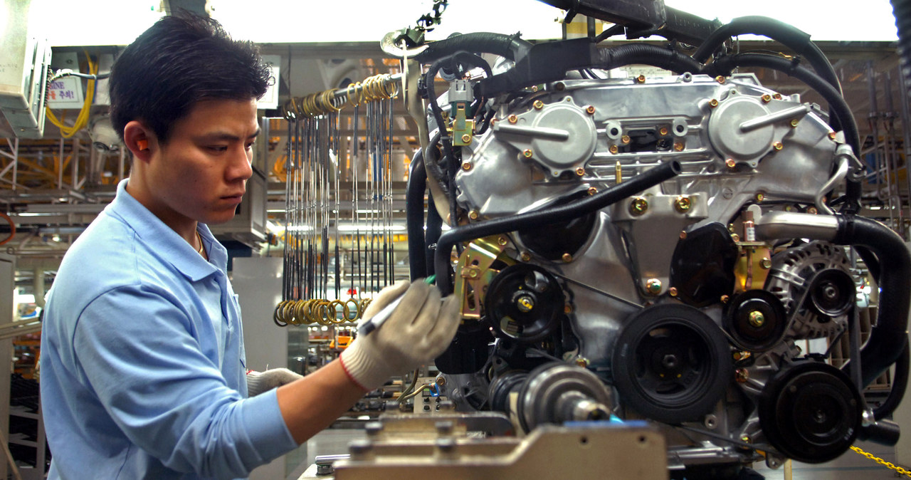 Fabryka Renault Samsung Motors w Busan /Getty Images