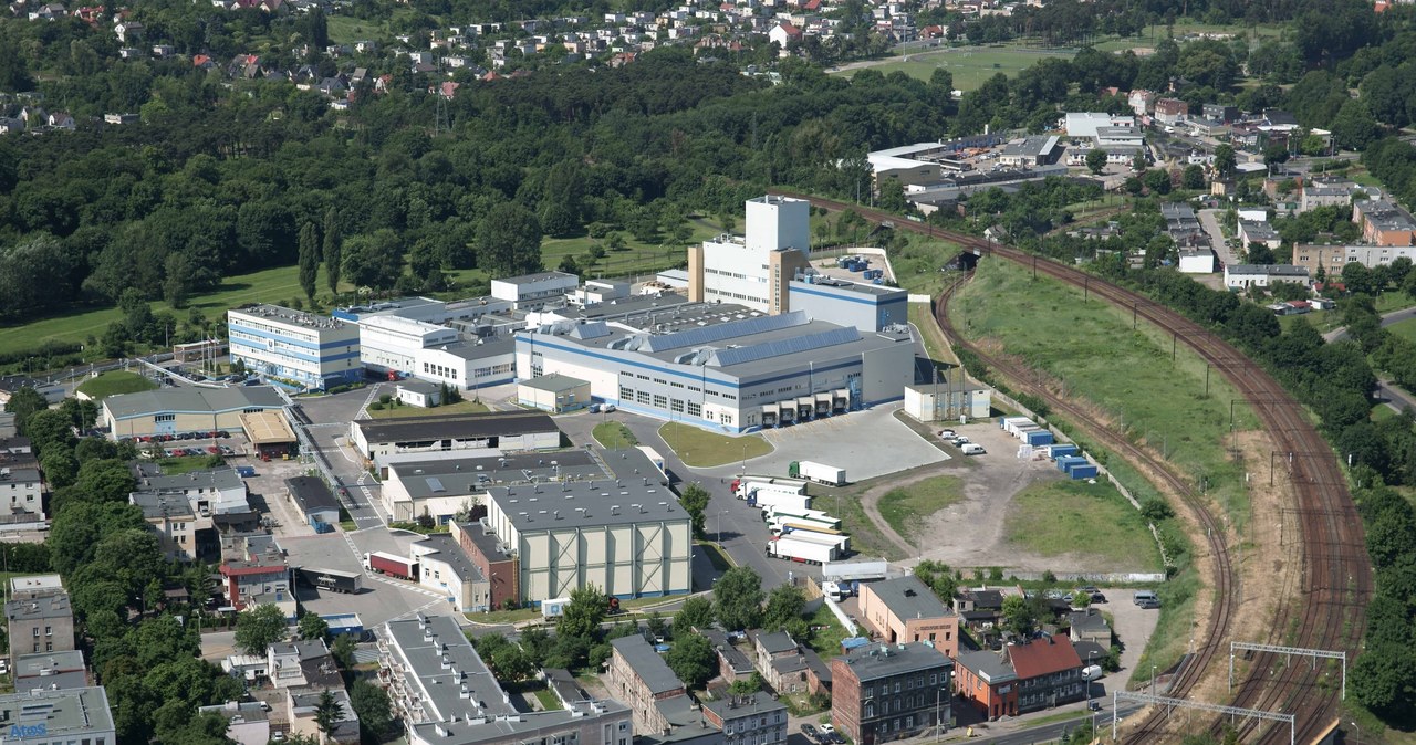 Fabryka Unilever w Bydgoszczy /.