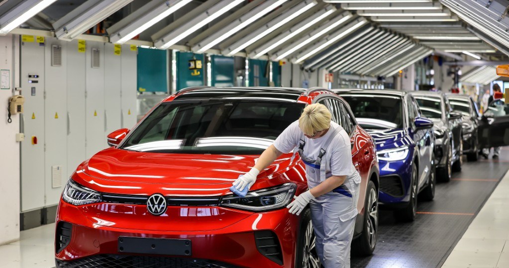 Fabryka Volkswagena w Zwickau, Niemcy /JAN WOITAS / DPA /AFP