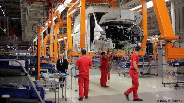 Fabryka VW Crafter we Wrześni. Fot. M. Pędziwoł /Deutsche Welle