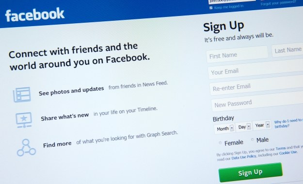 Facebook ma ponad 1,3 mln użytkowników /AFP