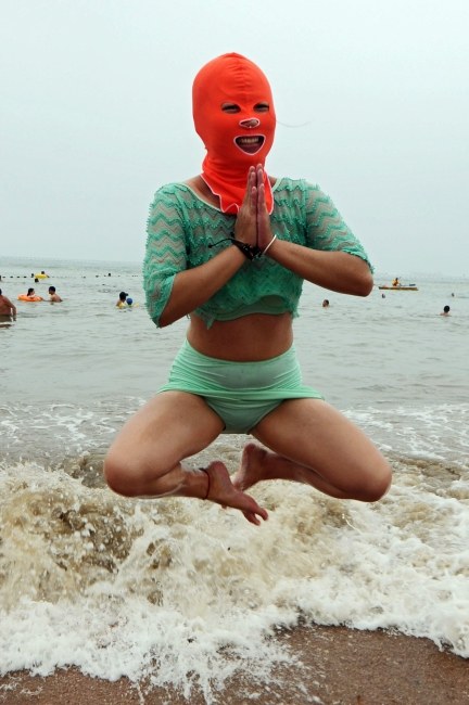 Facekini /WANG HAIBIN CHINA OUT /PAP/EPA