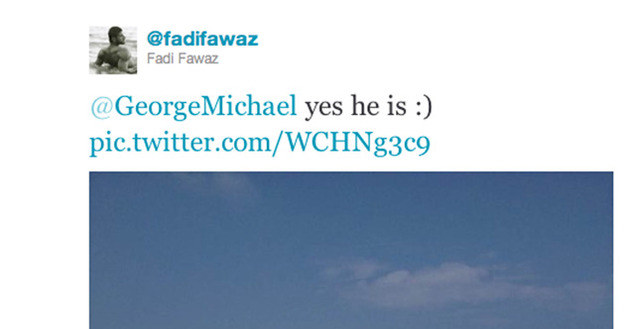 Fadi Fawaz, George Michael /Splashnews