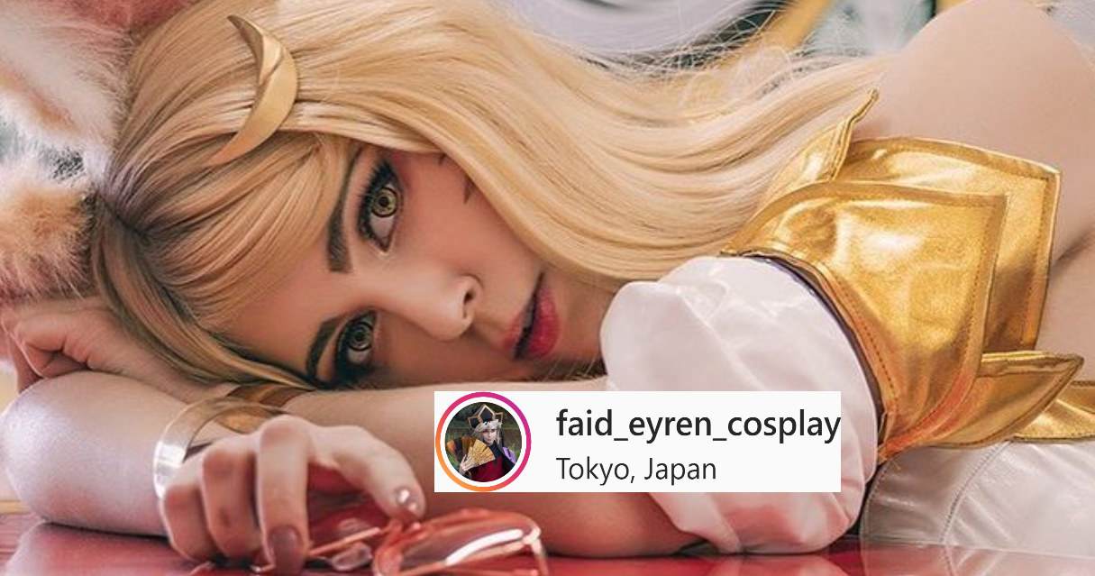 Faid Eyren - fragment zdjęcia zamieszczonego w serwisie Instagram.com na profilu @faid_eyren_cosplay /materiały prasowe