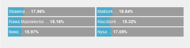 Fakty z Twojego Miasta: Wyniki głosowania /RMF24