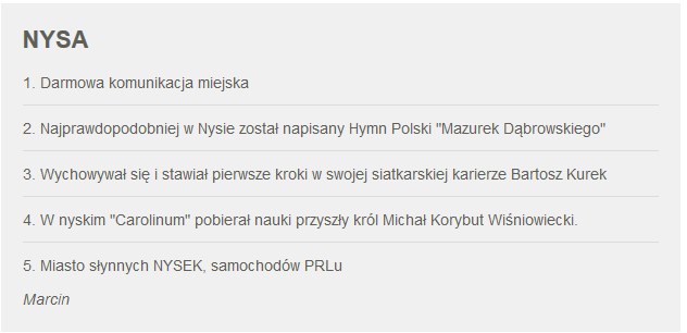 Fakty z Twojego Miasta. Zgłoszenie Nysy /RMF24