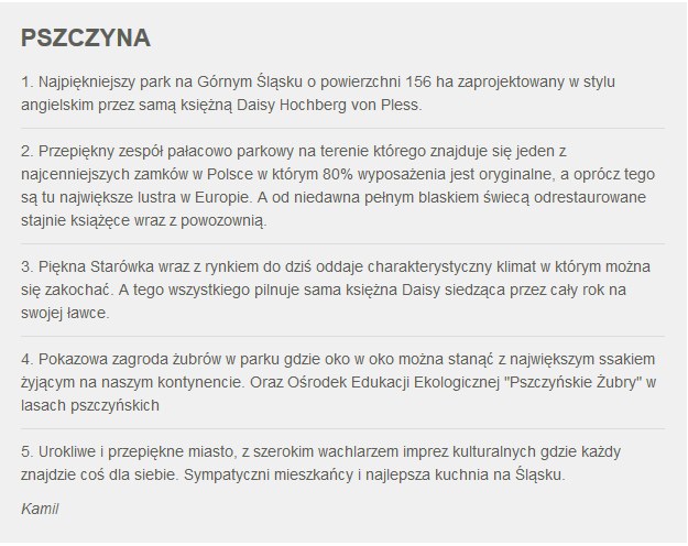 Fakty z Twojego Miasta. Zgłoszenie Pszczyny /RMF24