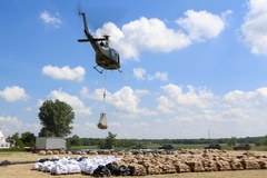 Fala kulminacyjna na Łabie zbliża się do Magdeburga