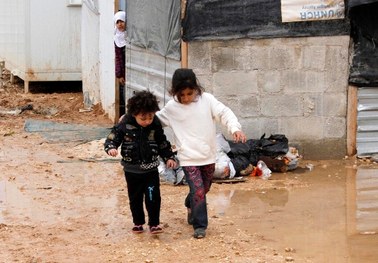 Fala zimna doskwiera syryjskim uchodźcom 