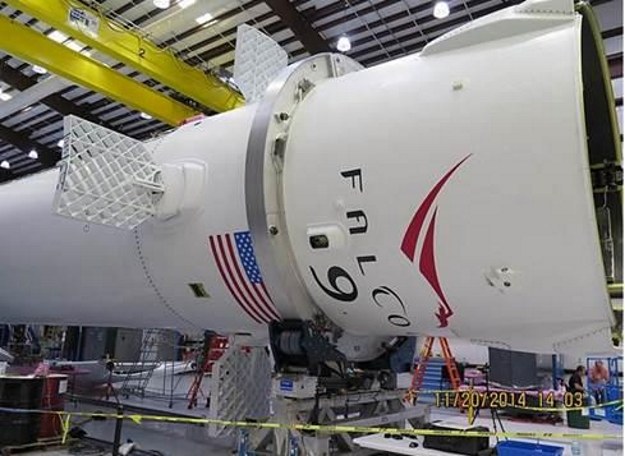 Falcon 9R   Fot. twitter.com/elonmusk /materiały prasowe