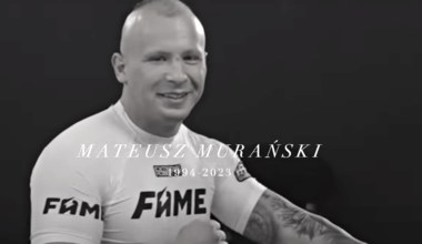 Fame MMA żegna Murańskiego. Poruszający film wyciska łzy: "Żegnaj Mati"