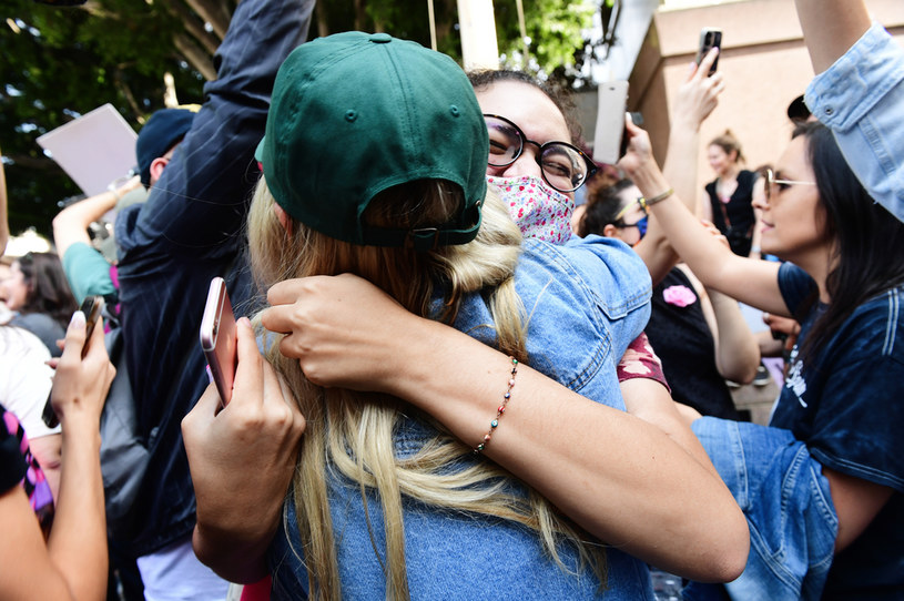 Fani Britney Spears pod sądem w Los Angeles /Chelsea Guglielmino /Getty Images
