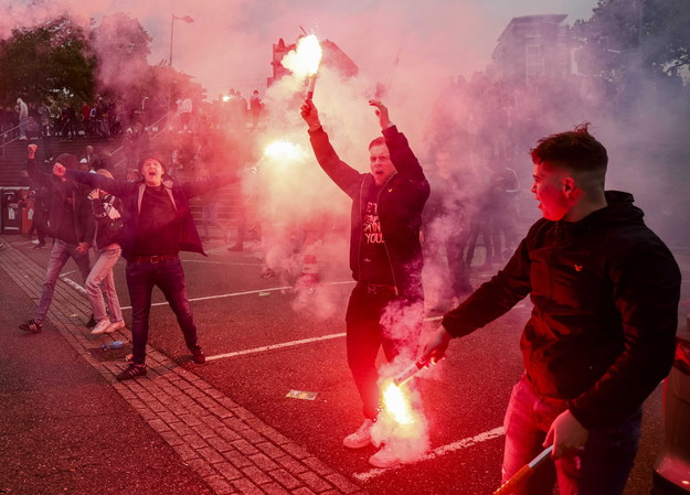Fani Feyenoordu Rotterdam /JEROEN PUTMANS /PAP/EPA