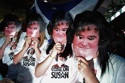 Fani Susan Boyle fot. Jeff J Mitchell /Getty Images/Flash Press Media