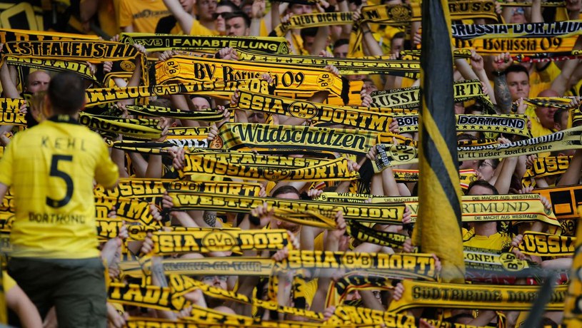 Fani zespołu Borussia Dortmund /AFP