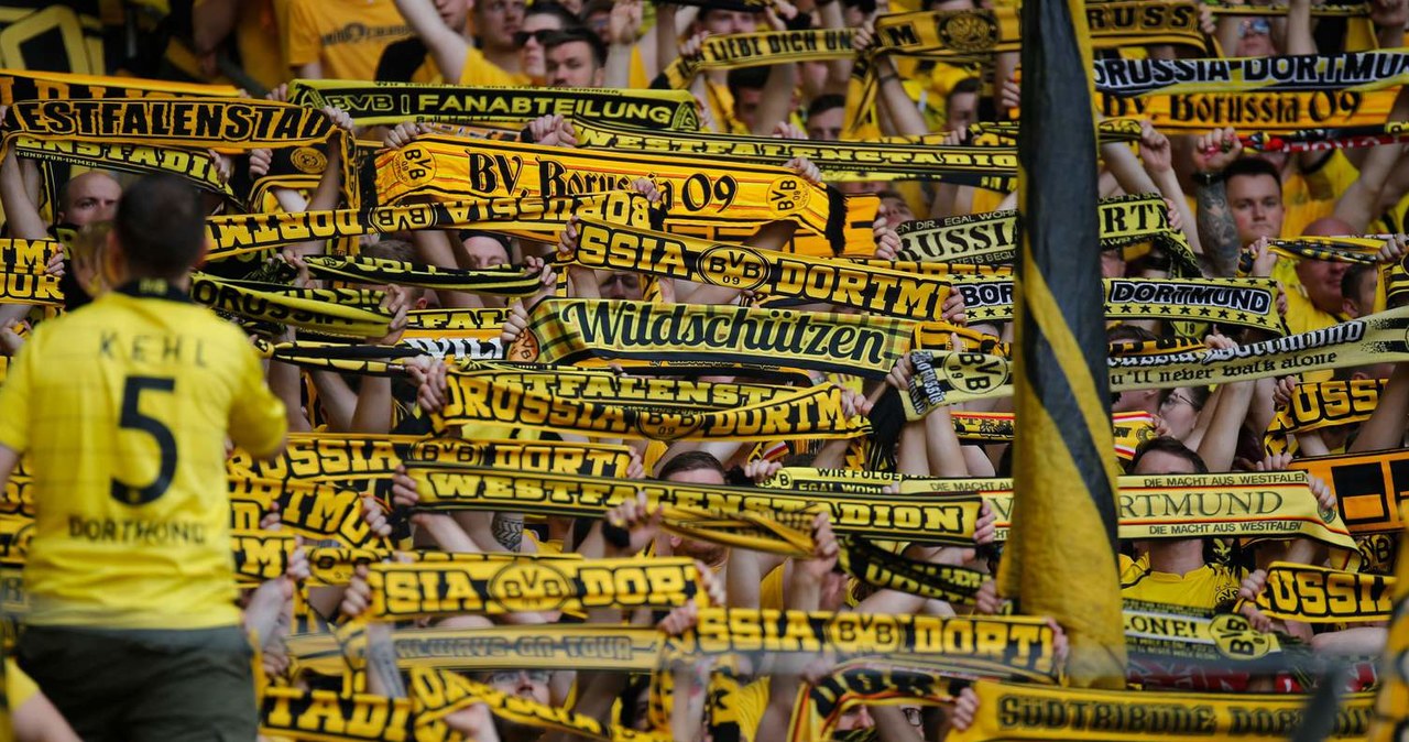 Fani zespołu Borussia Dortmund /AFP