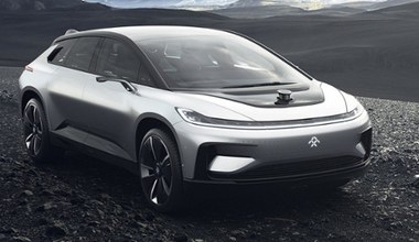 Faraday Future pokazuje flotę prototypów FF91 i uderza w Teslę