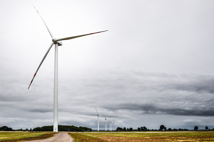 Farma wiatrowa Lotnisko, woj. pomorskie. /PGE Energia Odnawialna